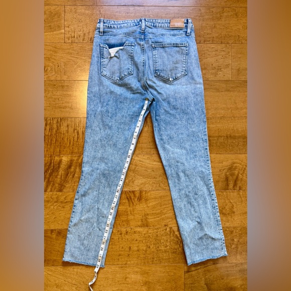 PAIGE Cindy Light Blue Straight Leg Jeans - Picture 7 of 7